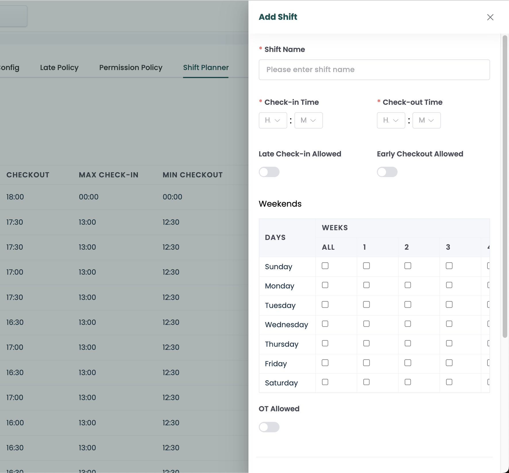 Multi-location model